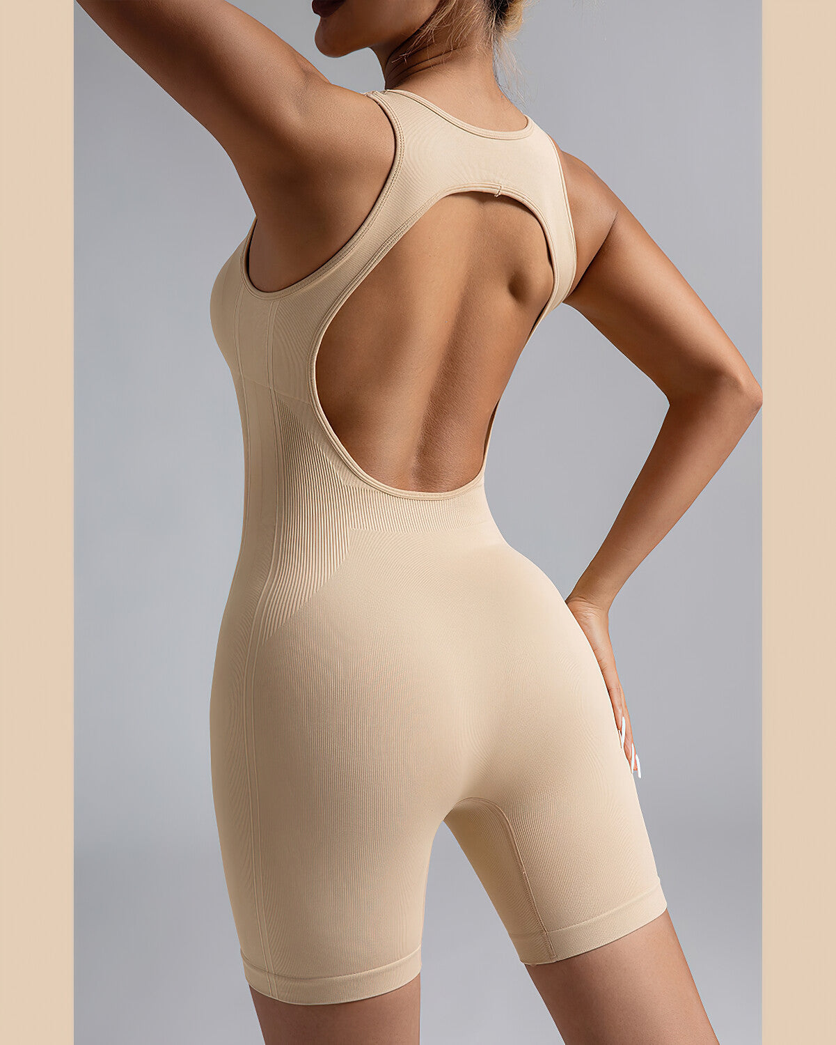 Wrenlee Seamless Jumpsuit - Khaki