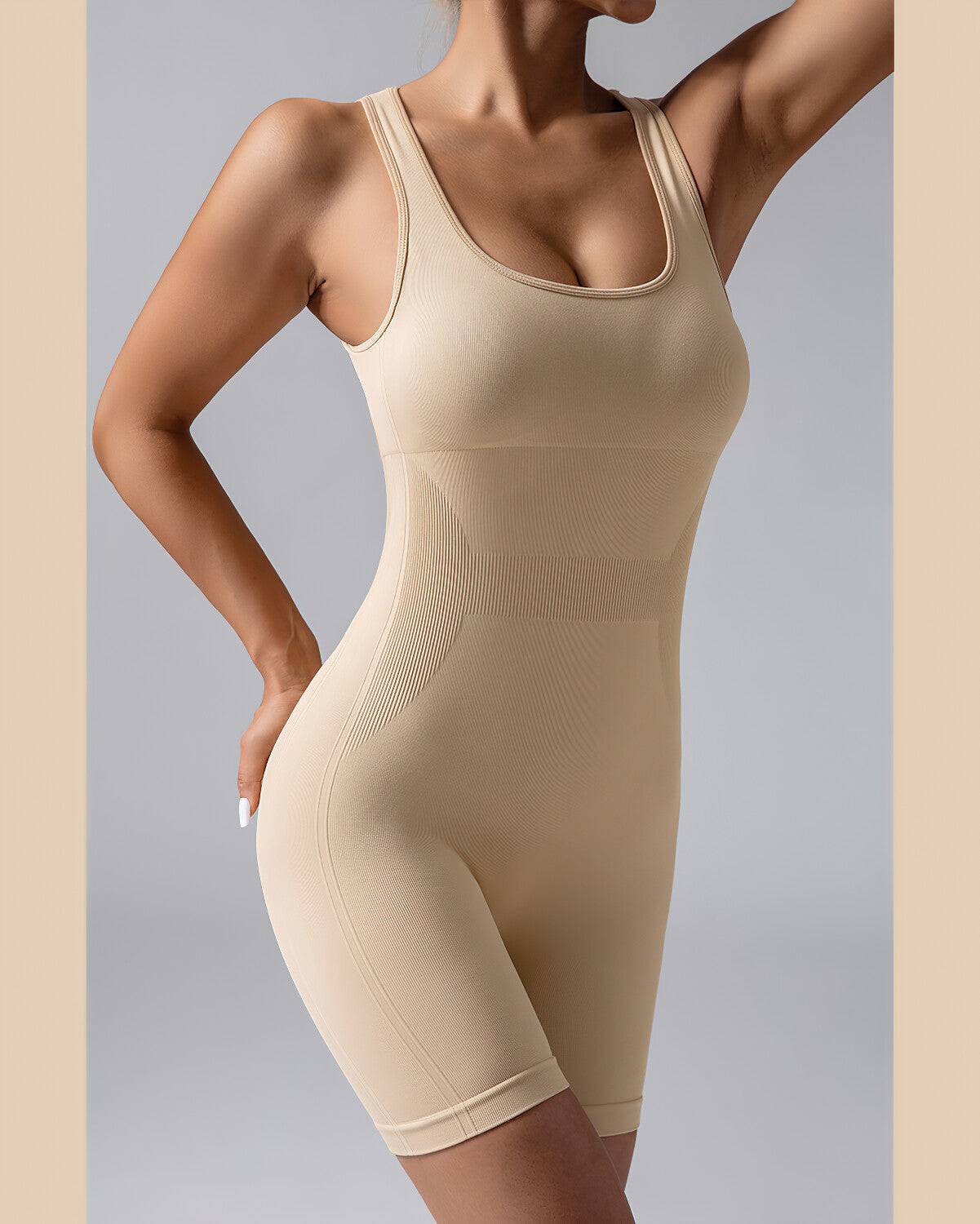 Wrenlee Seamless Jumpsuit - Khaki