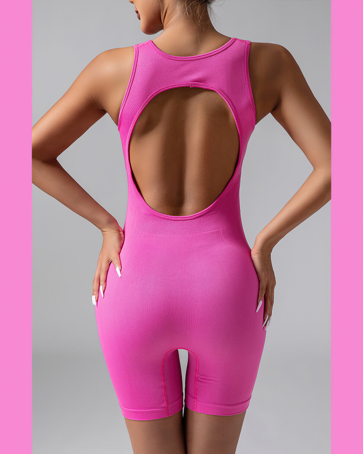 Wrenlee Seamless Jumpsuit - Pink