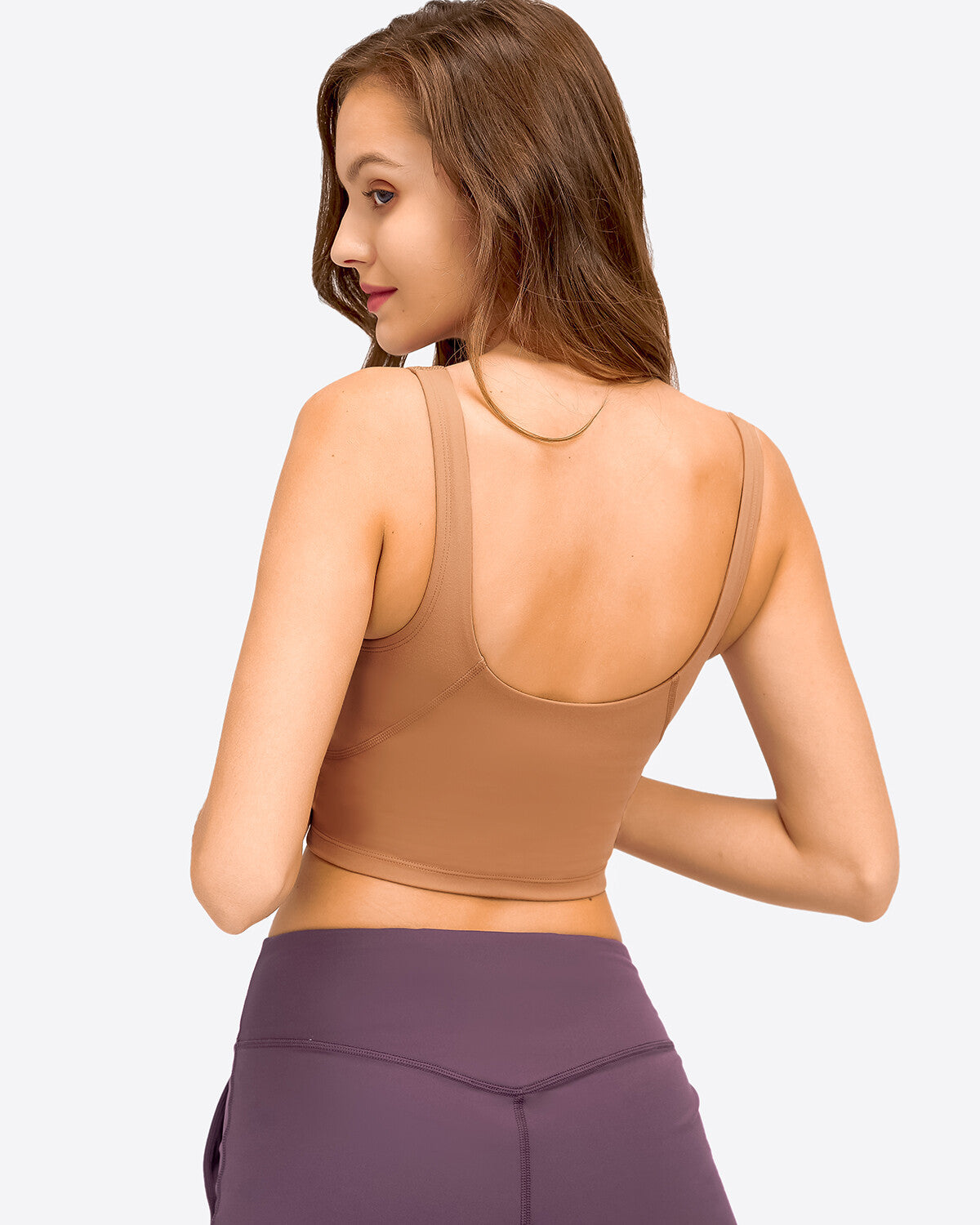 Zinnie Crop Top - Apricot