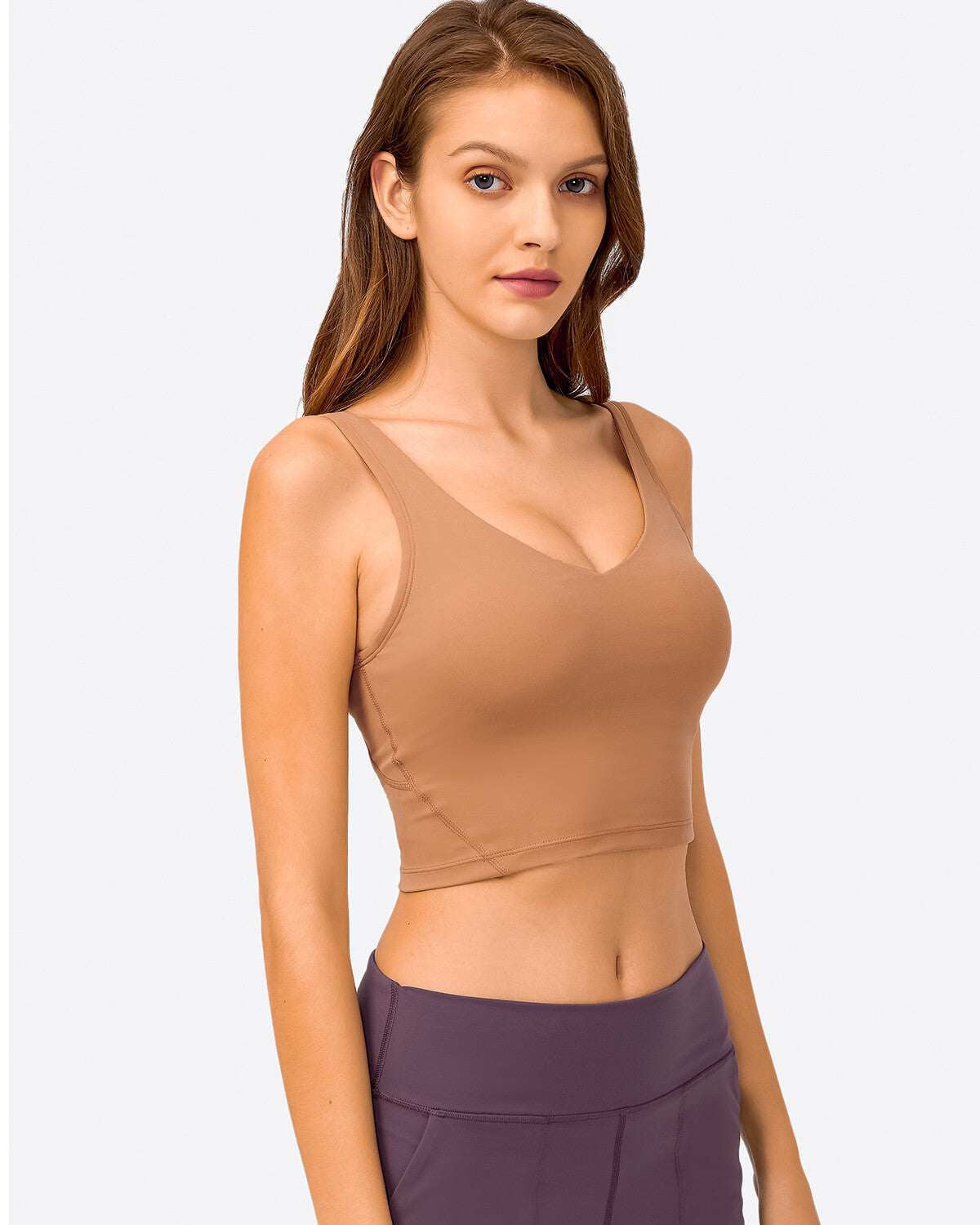 Zinnie Crop Top - Apricot