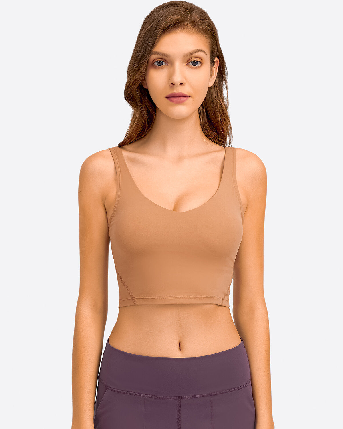 Zinnie Crop Top - Apricot