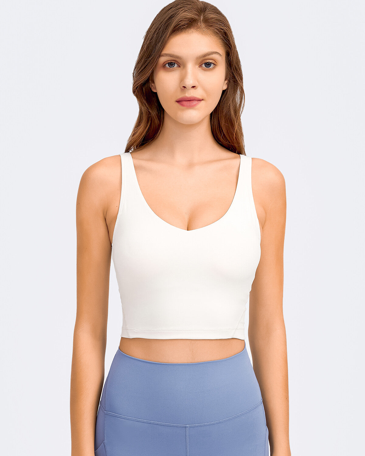 Zinnie Crop Top - Beige