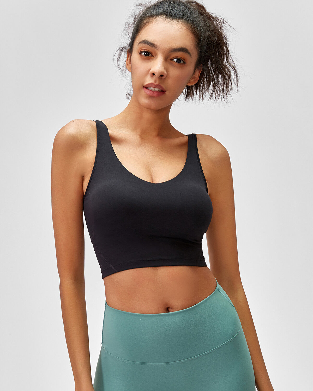 Zinnie Crop Top - Black