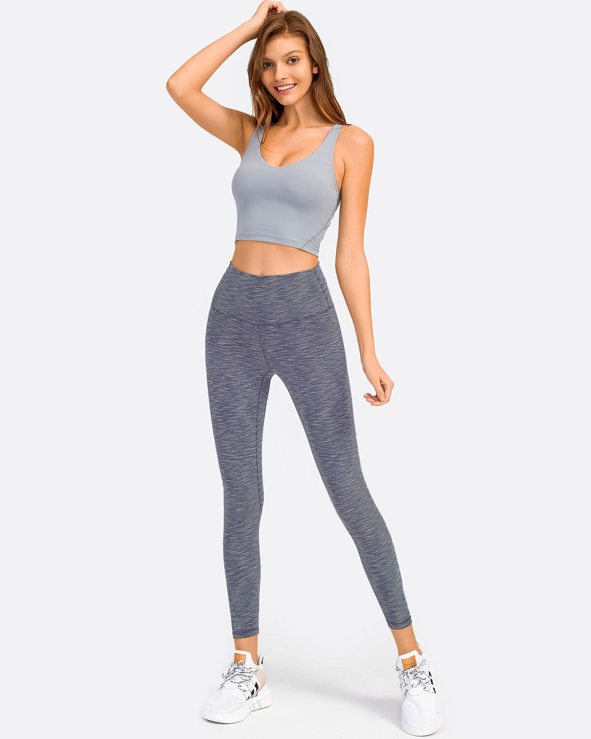 Zinnie Crop Top - Slate Grey