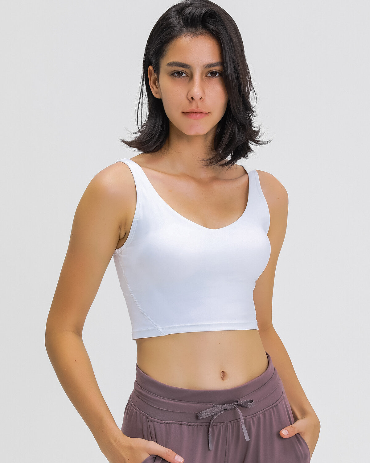 Zinnie Crop Top - White