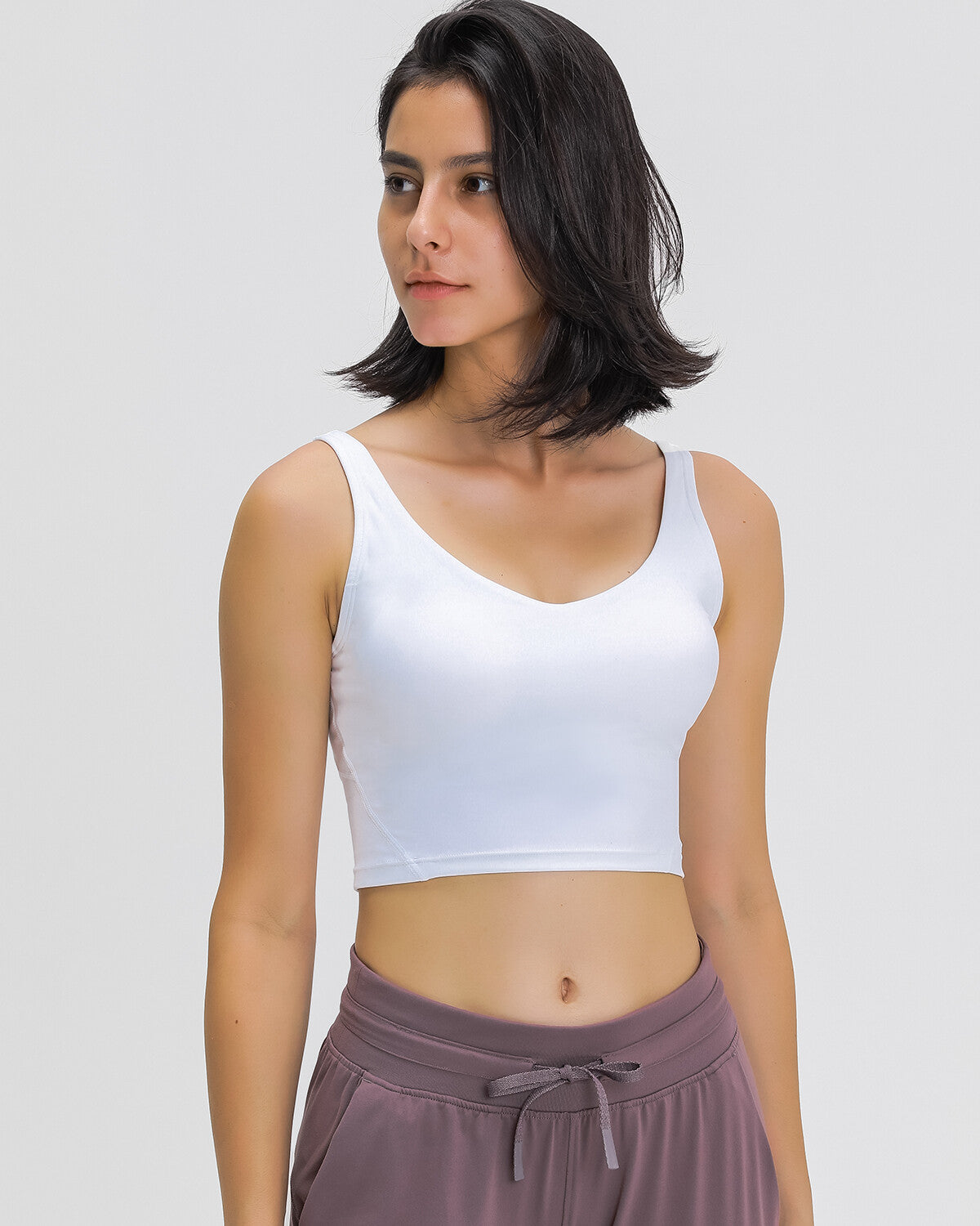 Zinnie Crop Top - White