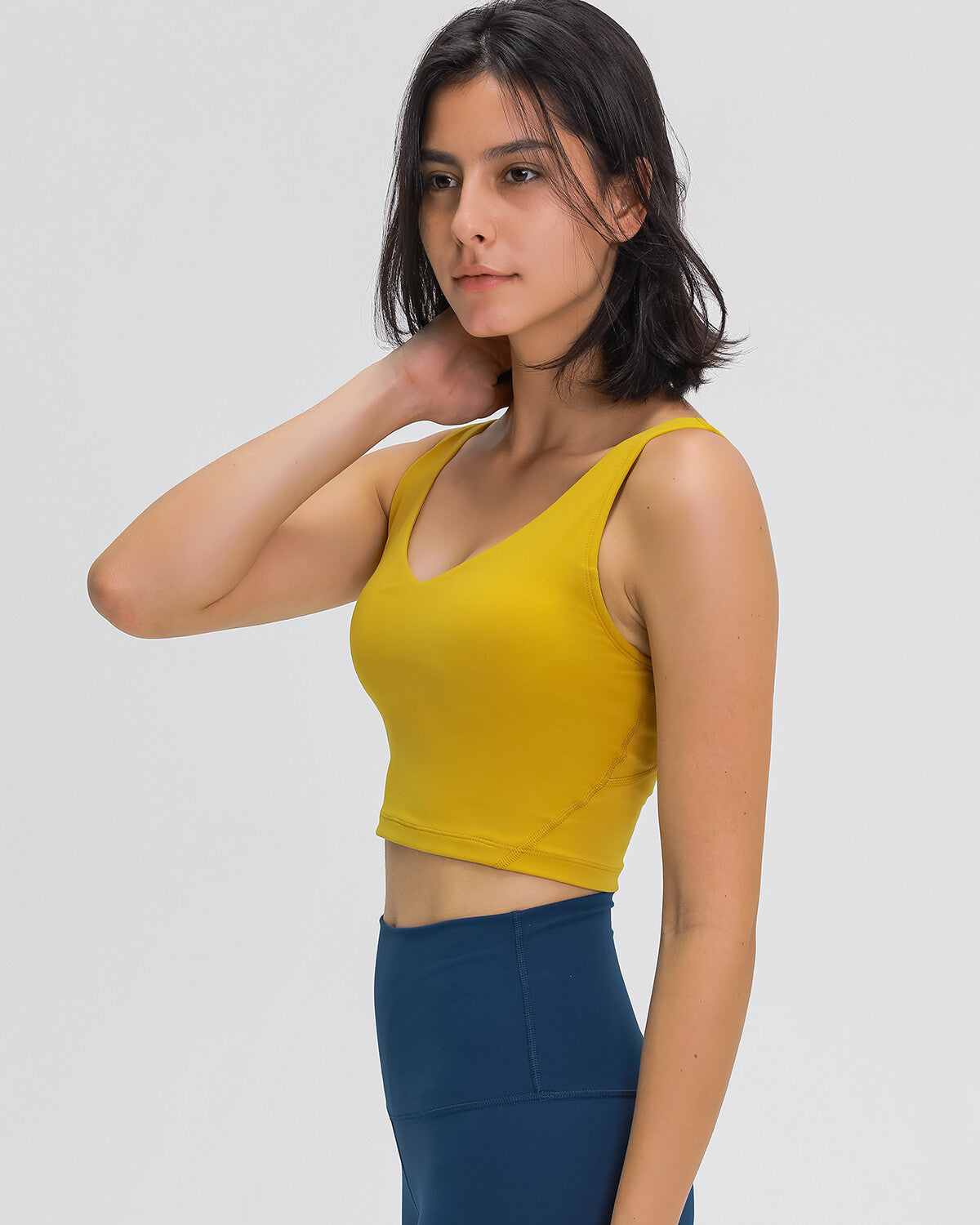 Zinnie Crop Top - Yellow