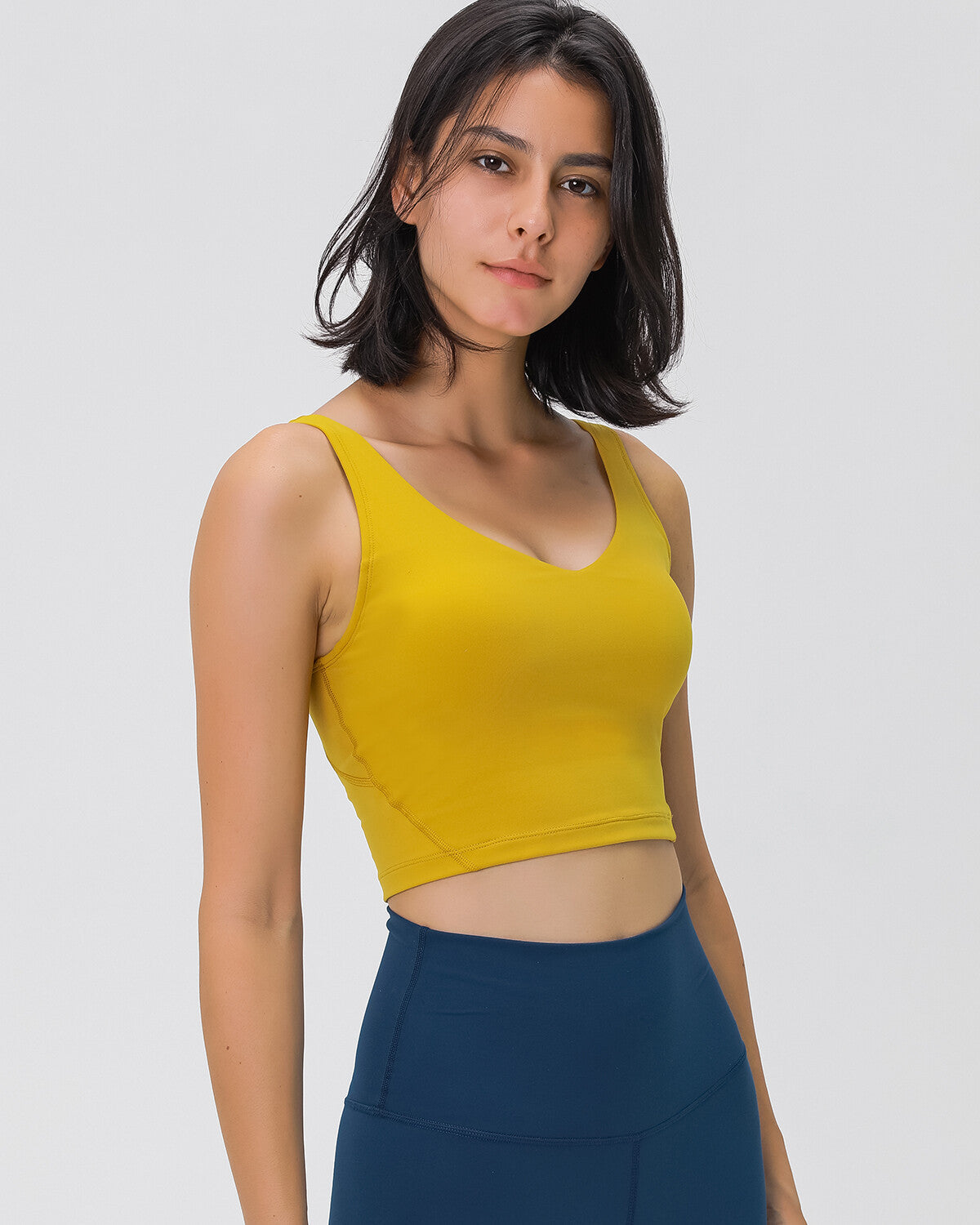 Zinnie Crop Top - Yellow