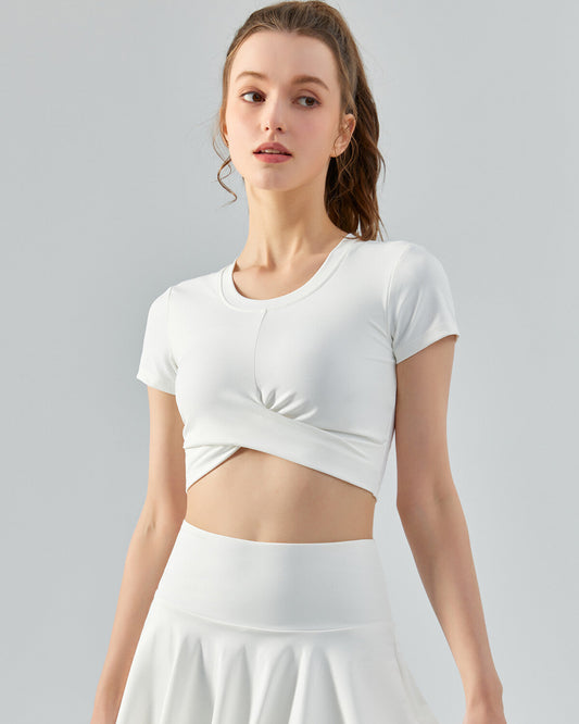 Zendaya Crop Top - White