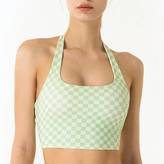 React SUPER DELUXE Sports Crop - Green