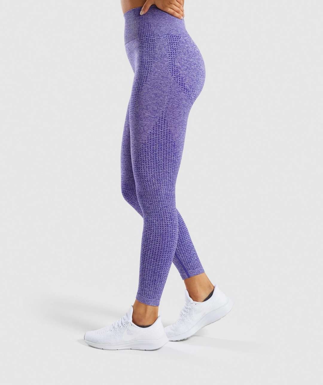 React Seamless Legging - Purple