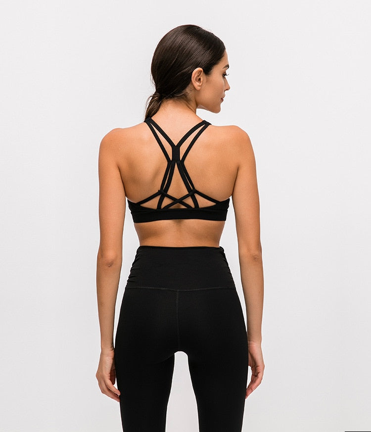 React Seamless PRO Sports Crop - Black