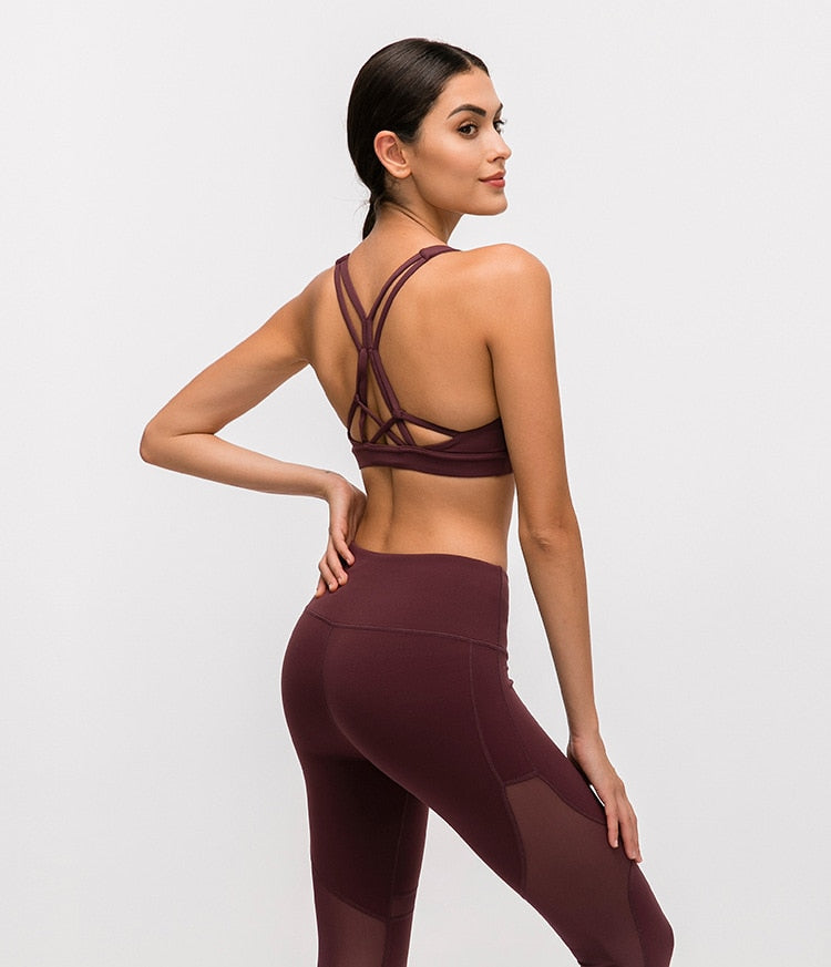 React Seamless PRO Sports Crop - Red
