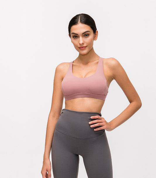 React Seamless PRO Sports Crop - Pink