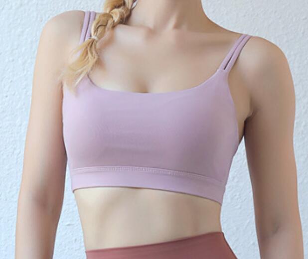 React LUXE Seamless Support Sports Crop - Purple