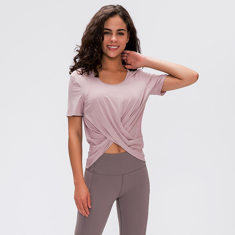 React LUXE Sports Crop - Light Purple