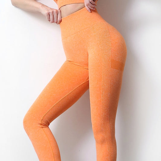 React LUXE Seamless Legging - Orange