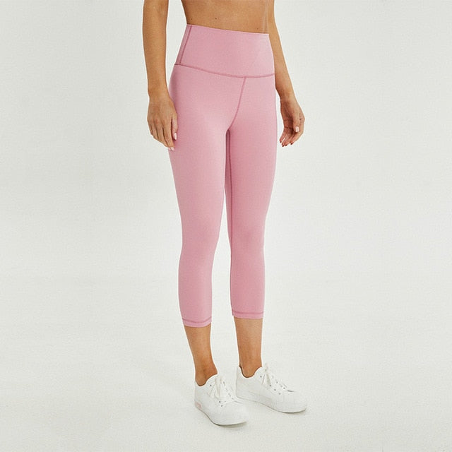 React LUXE Max Support 3/4 Legging - Soft Pink