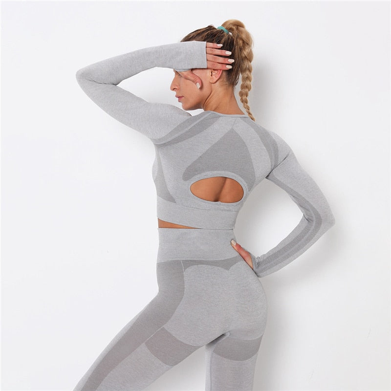 React LUXE Seamless Legging - Grey