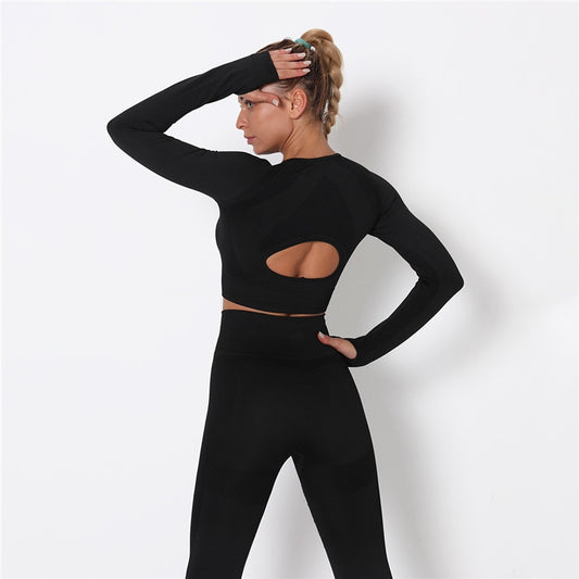 React LUXE Seamless Legging - Black