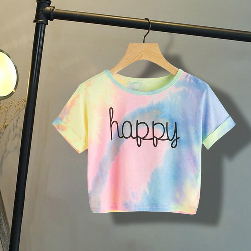 React SIGNATURE Short Sleeve Tee - Happy