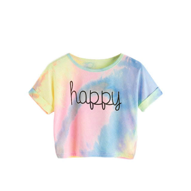 React SIGNATURE Short Sleeve Tee - Happy