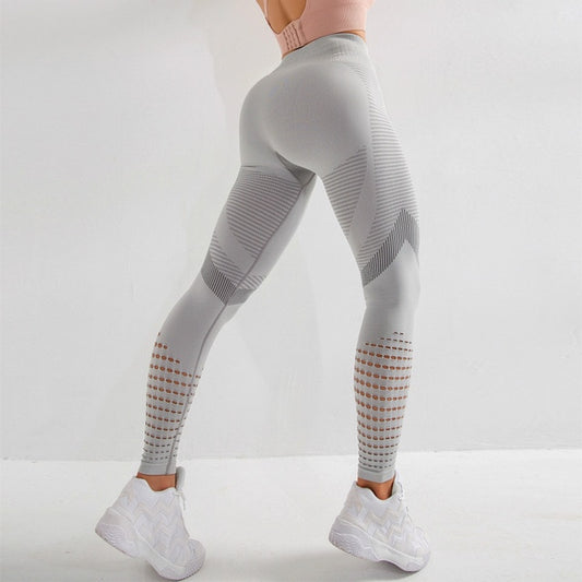 React LUXE Seamless Full Length Legging - Grey