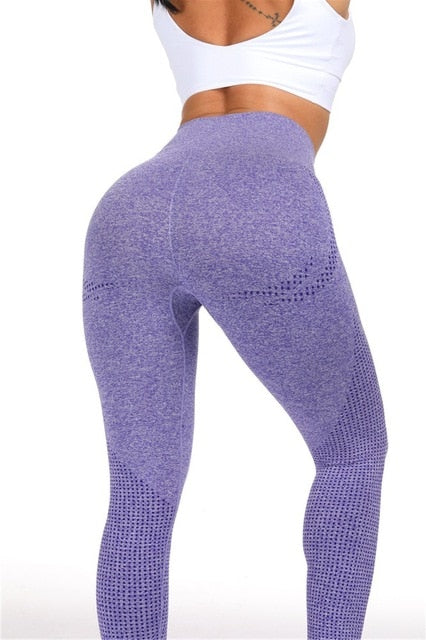 React VELOCITY Full Length Legging - Purple