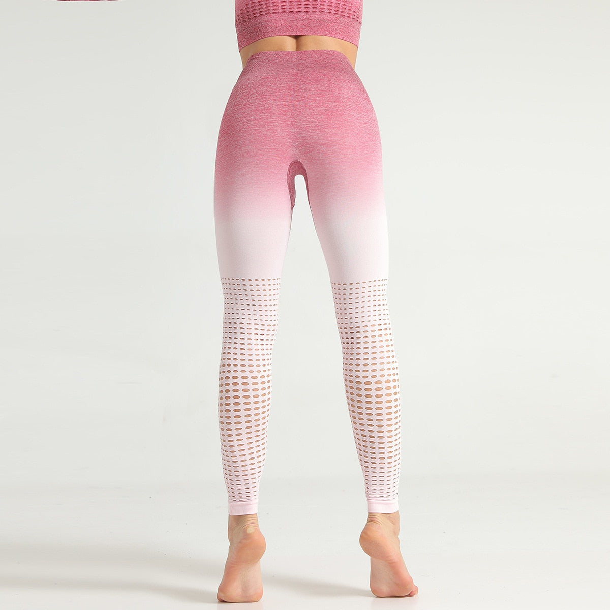 React Seamless Ombre Legging - Rose Pink