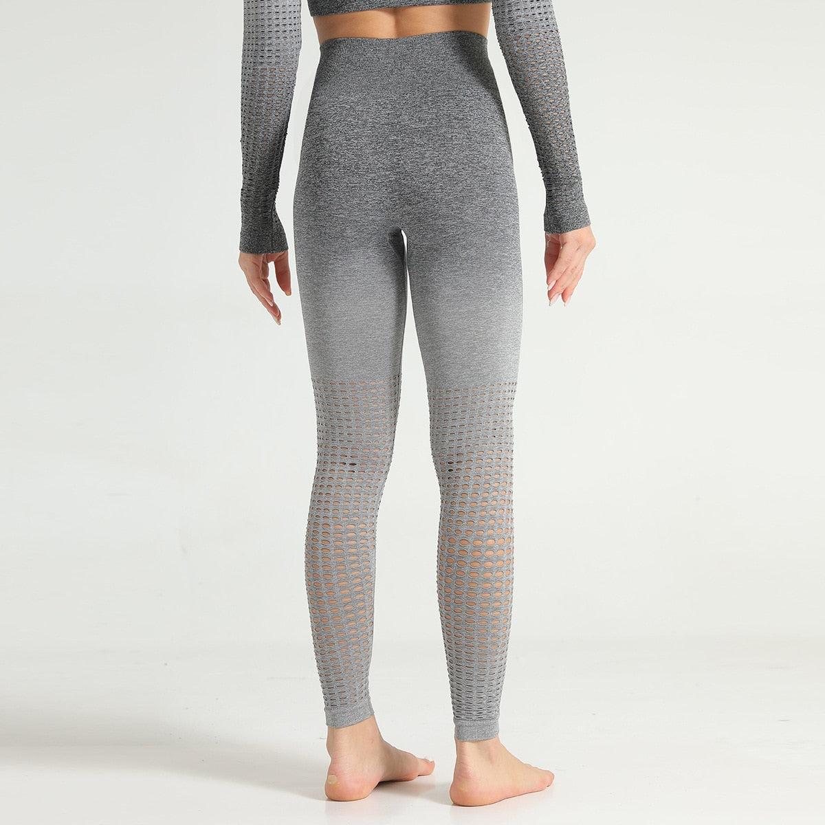 React Seamless Ombre Legging - Grey