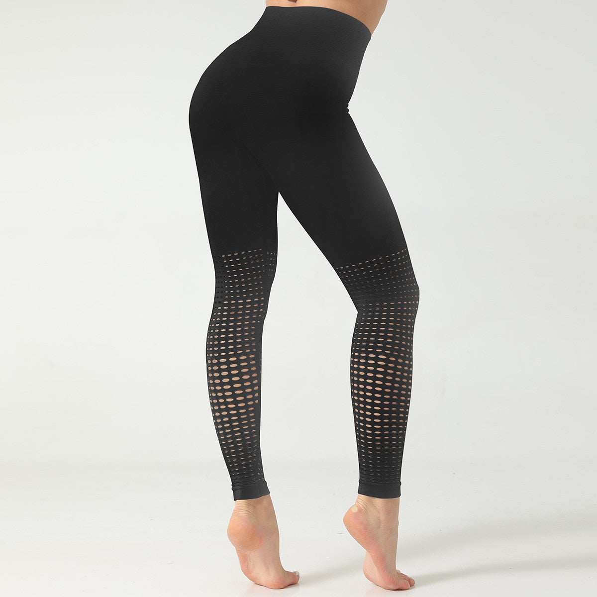 React Seamless Ombre Legging - Black