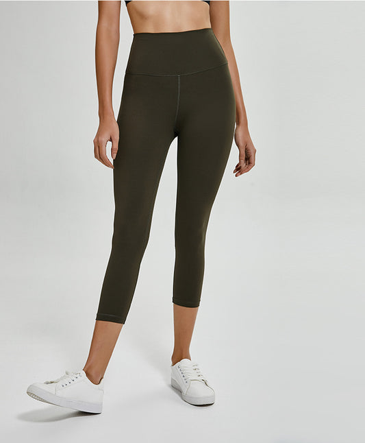 React LUXE Max Support 3/4 Legging - Dark Green