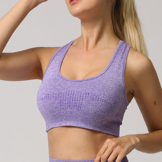 React VELOCITY Sports Bra - Purple