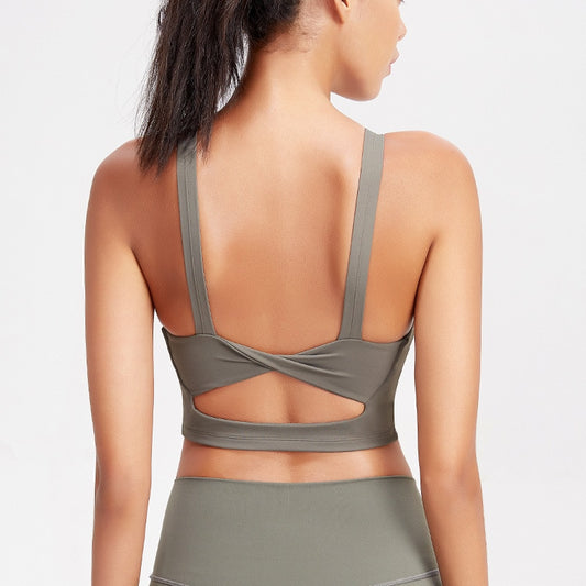 REACT Seamless LUXE Sports Crop - Light Green