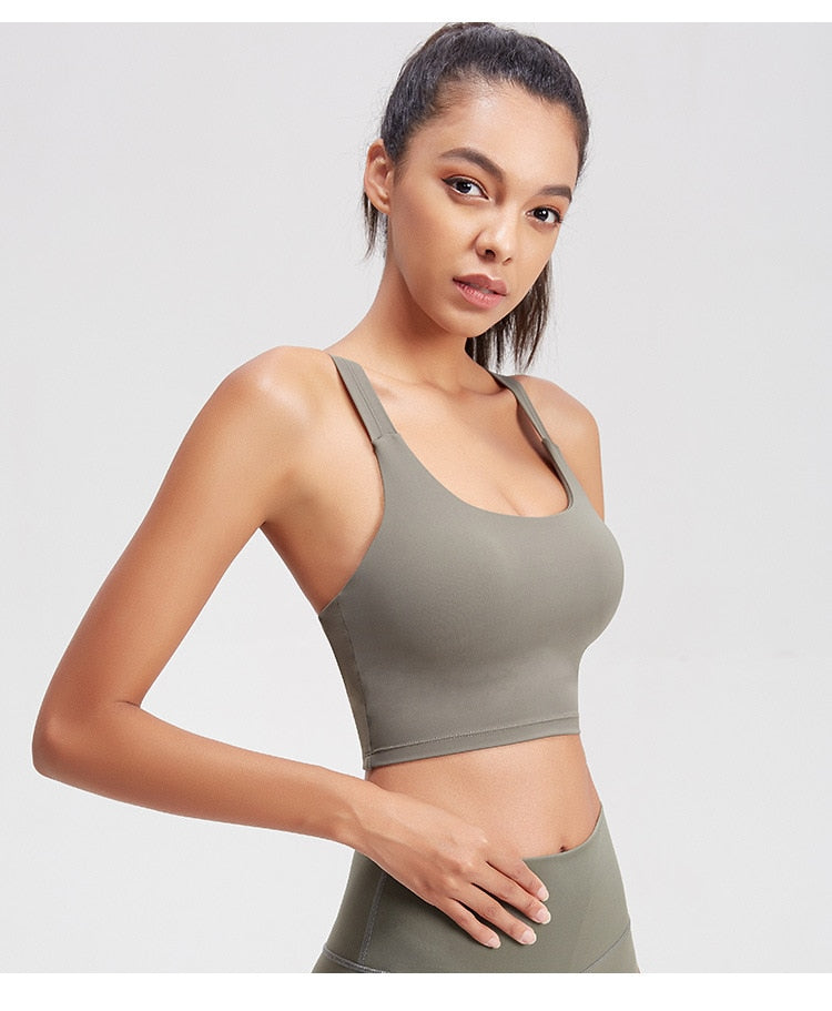 REACT Seamless LUXE Sports Crop - Light Green