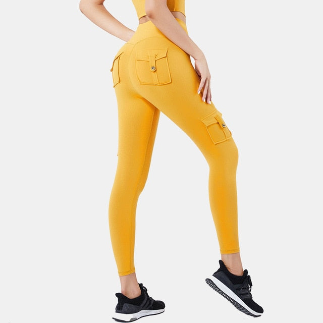 REACT LUXE FLEX Legging - Yellow