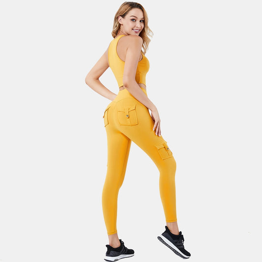 REACT LUXE FLEX Legging - Yellow