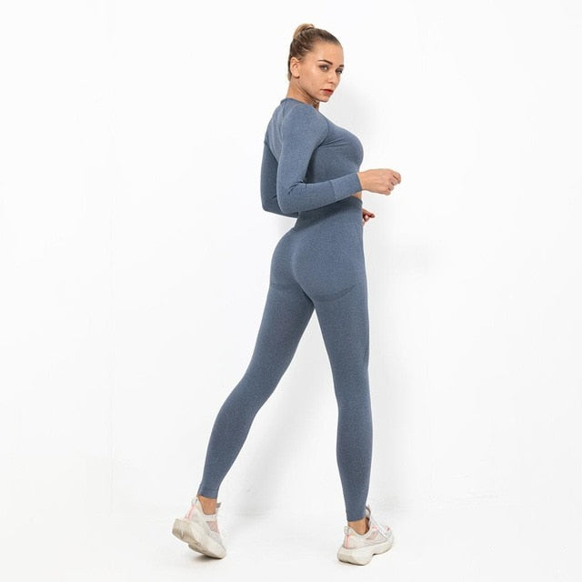 React Seamless LUXE Set - Grey