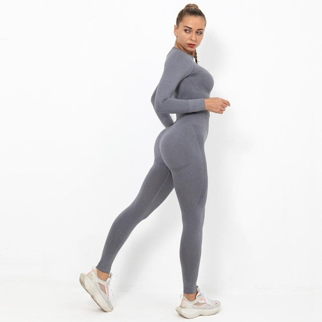 React Seamless LUXE Set - Light Grey