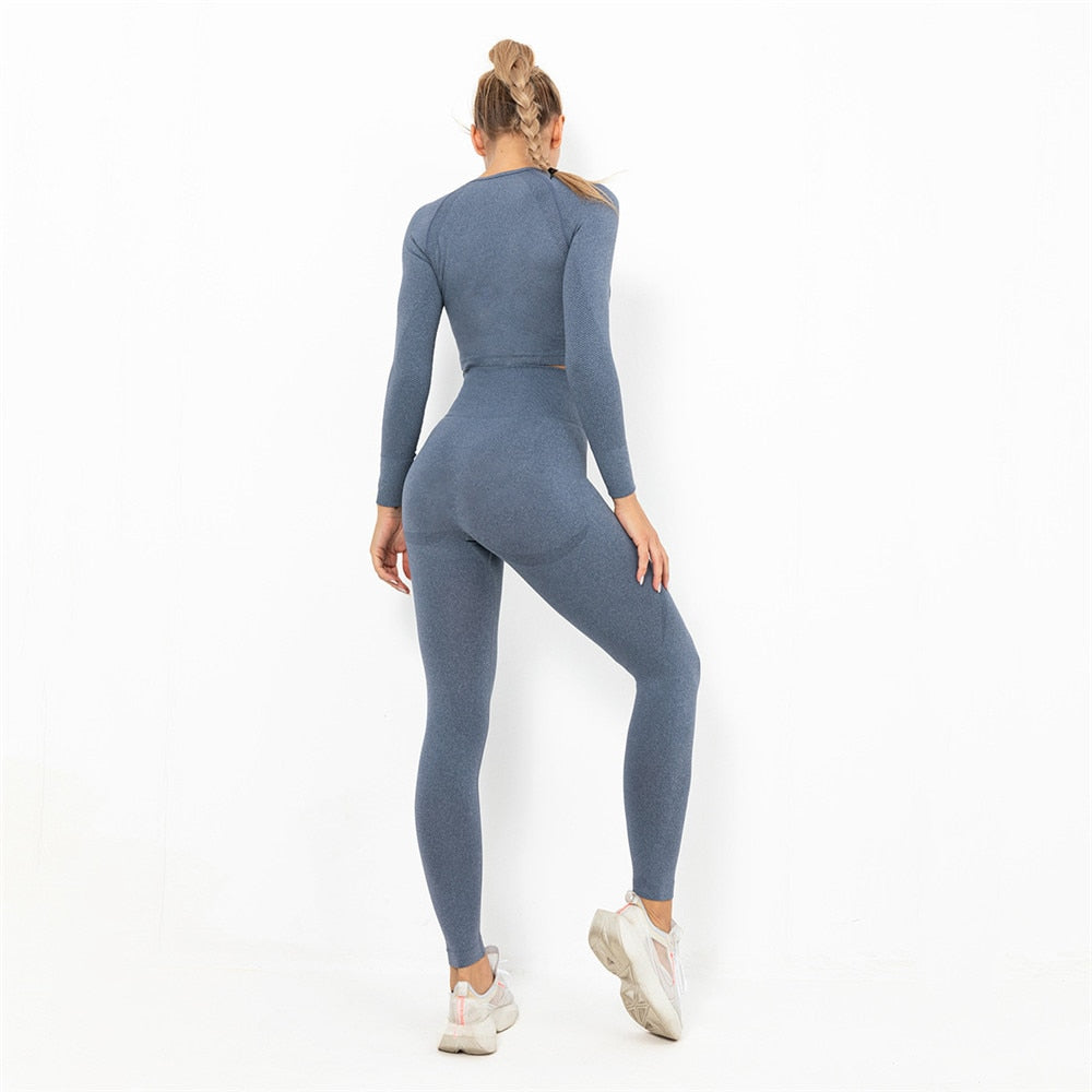 React Seamless LUXE Set - Grey