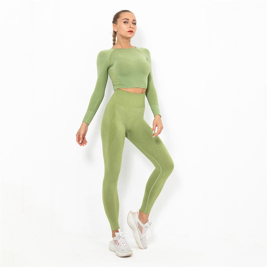 React Seamless LUXE Set - Green