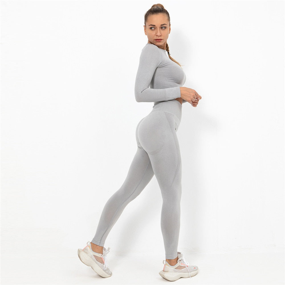 React Seamless LUXE Set - Light Grey