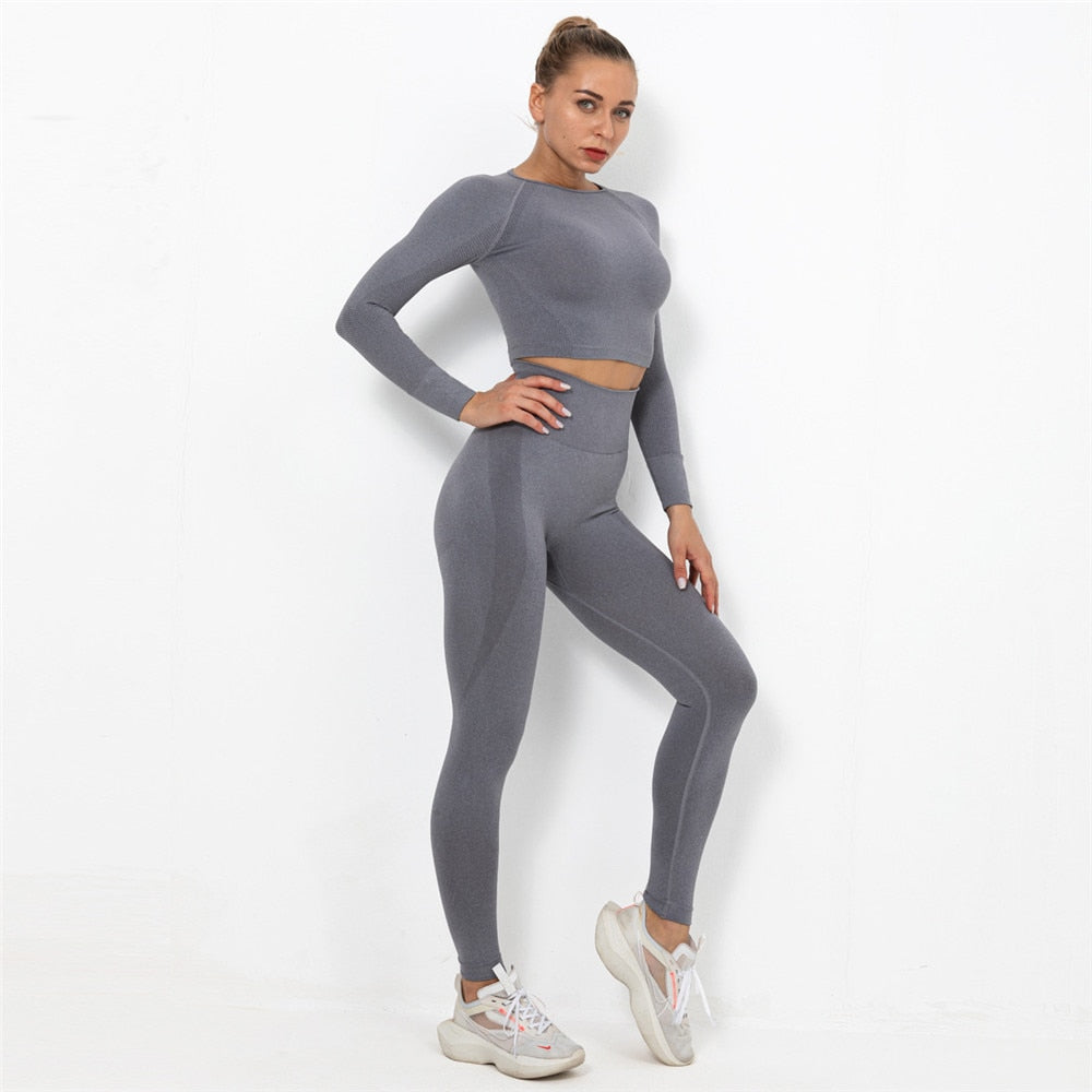 React Seamless LUXE Set - Light Grey