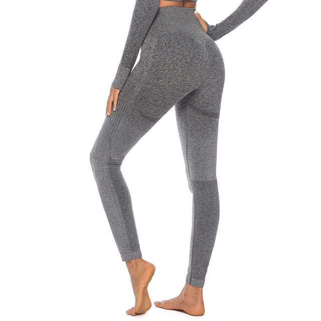 React Seamless Ombre Legging - Grey