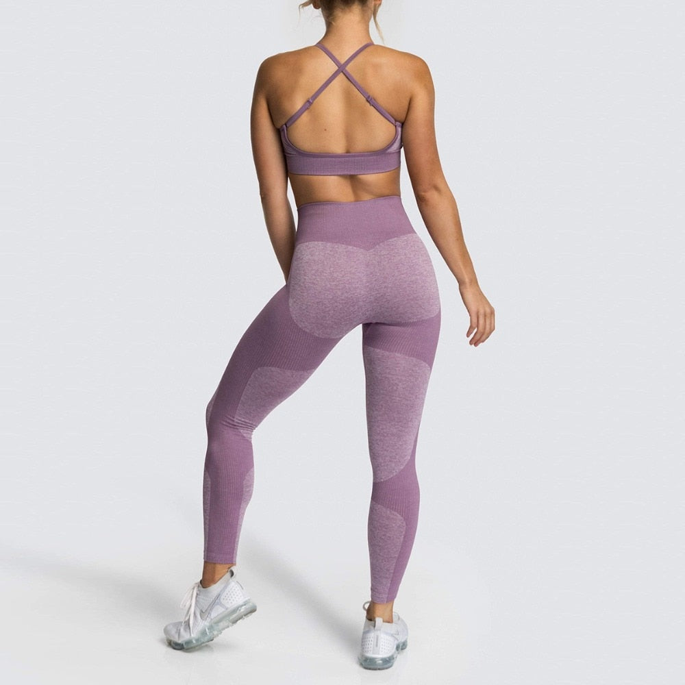 React GRATITUDE Sports Bra - Purple