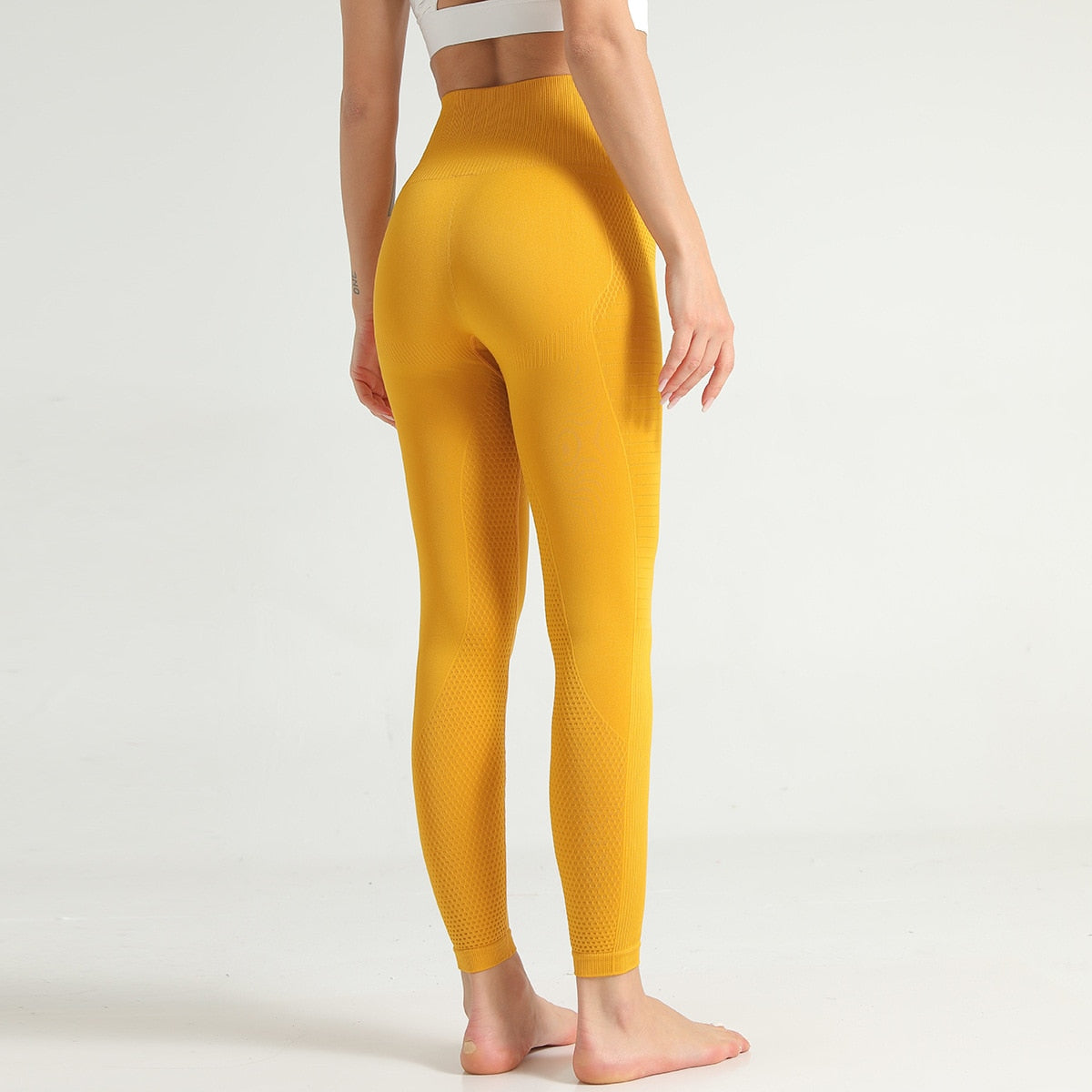 React LUXE LIVE Legging - Sunshine Yellow