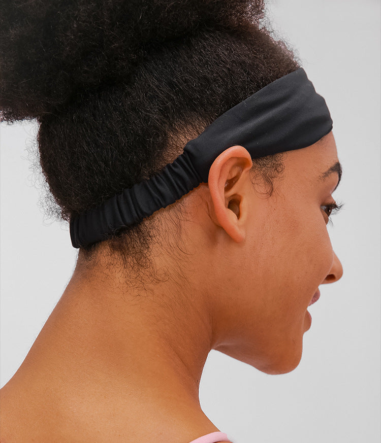 REACT TWIST Workout Yoga Hair Band - Black