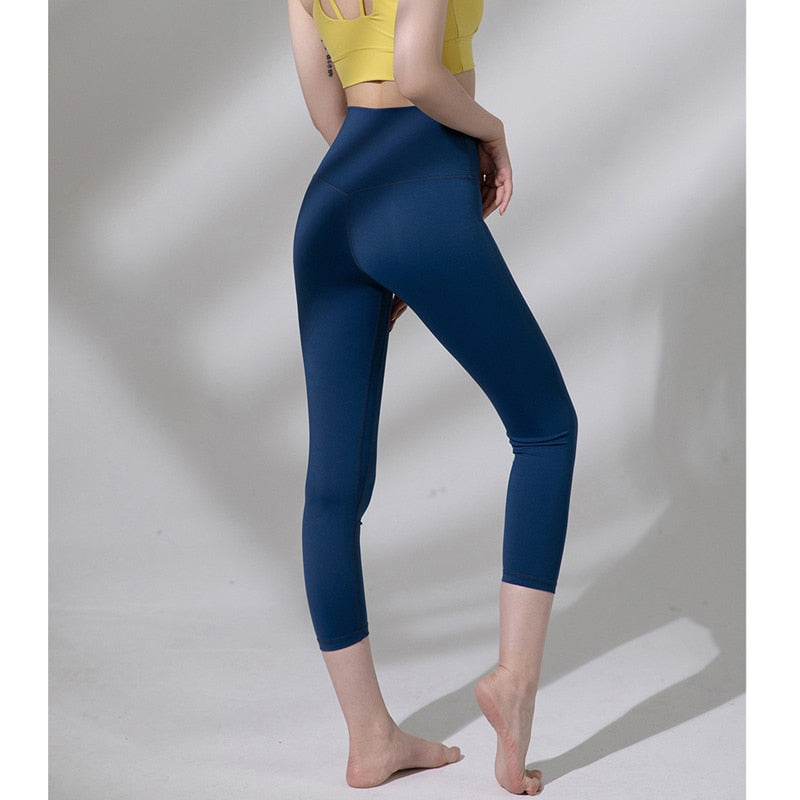 React LUXE Max Support 3/4 Legging - Dark Blue