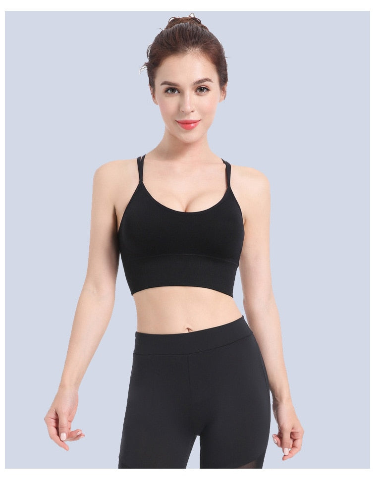 React SIGNATURE Sports Crop - Black